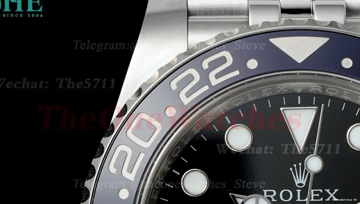 SS Clone V3 Super II SS Jub 40mm 126710 Pepsi Black Clean GMT DD3285 0512